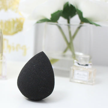 Black Teardrop Makeup Sponge Set  - 4pc