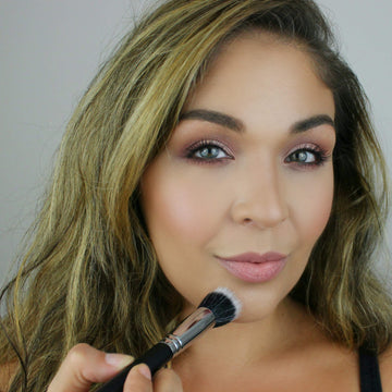 mini Duo Fiber Stippling Makeup Brush