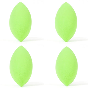 Green Oval Makeup Sponge Set - 4pc