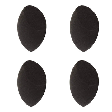 Black Contouring Makeup Sponge Set - 4pc