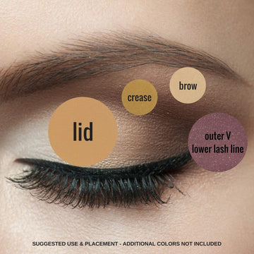 Victorian Gold Eyeshadow Pan