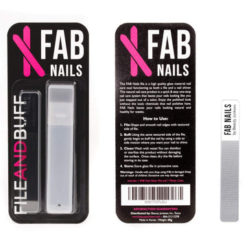 FAB Glass Nail File and Buffer