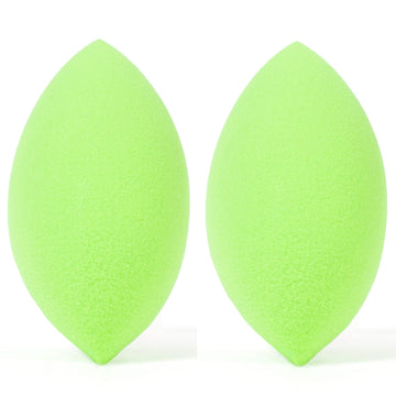 Green Oval Makeup Sponge Set - 2pc