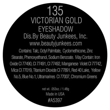 Victorian Gold Eyeshadow Pan